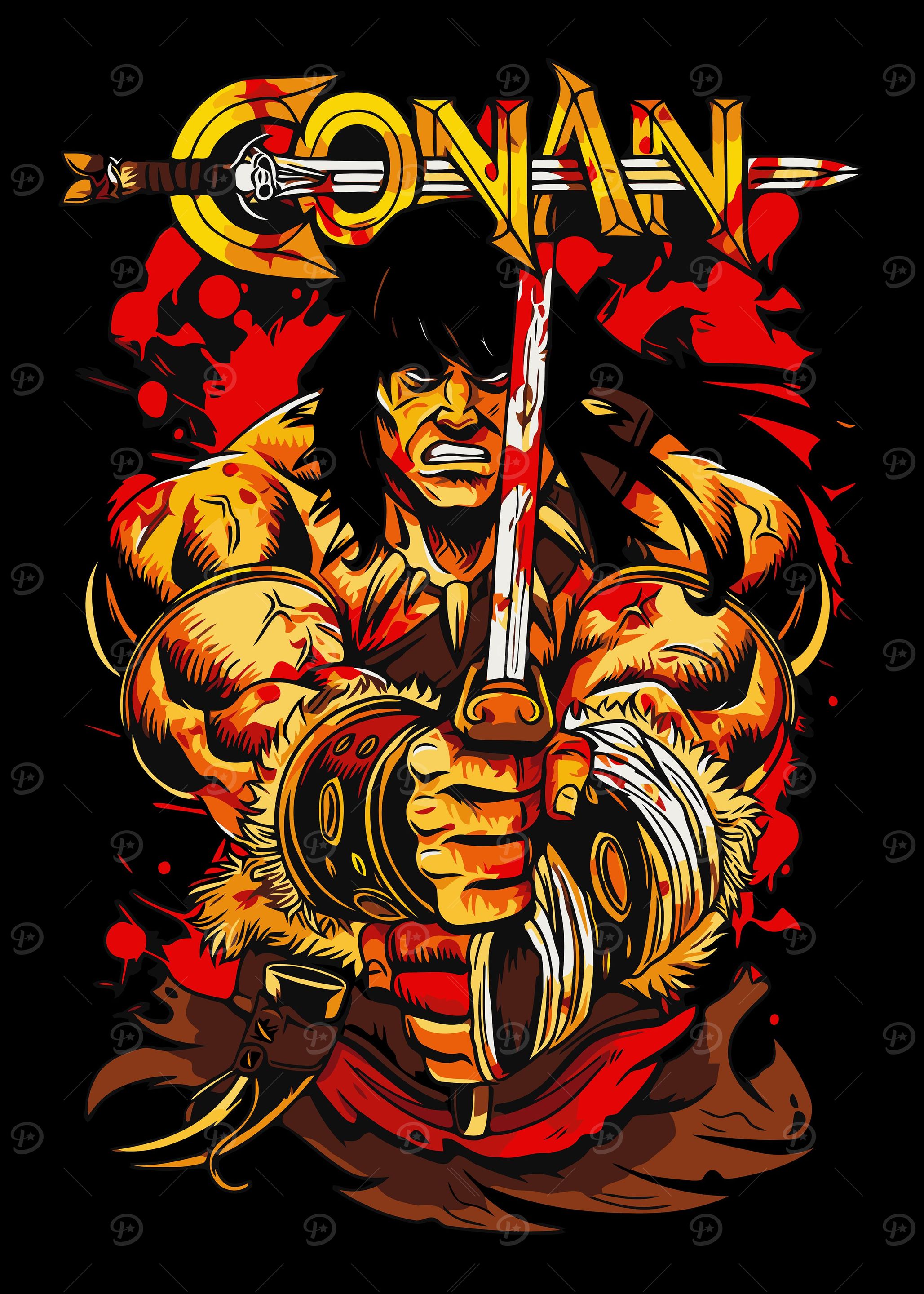 Warrior barbarian