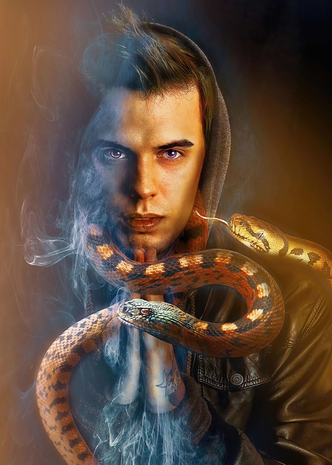 Hombre serpiente