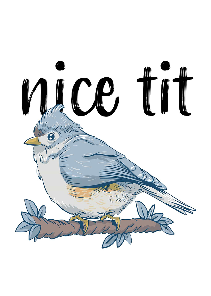 nice tit funny tufted