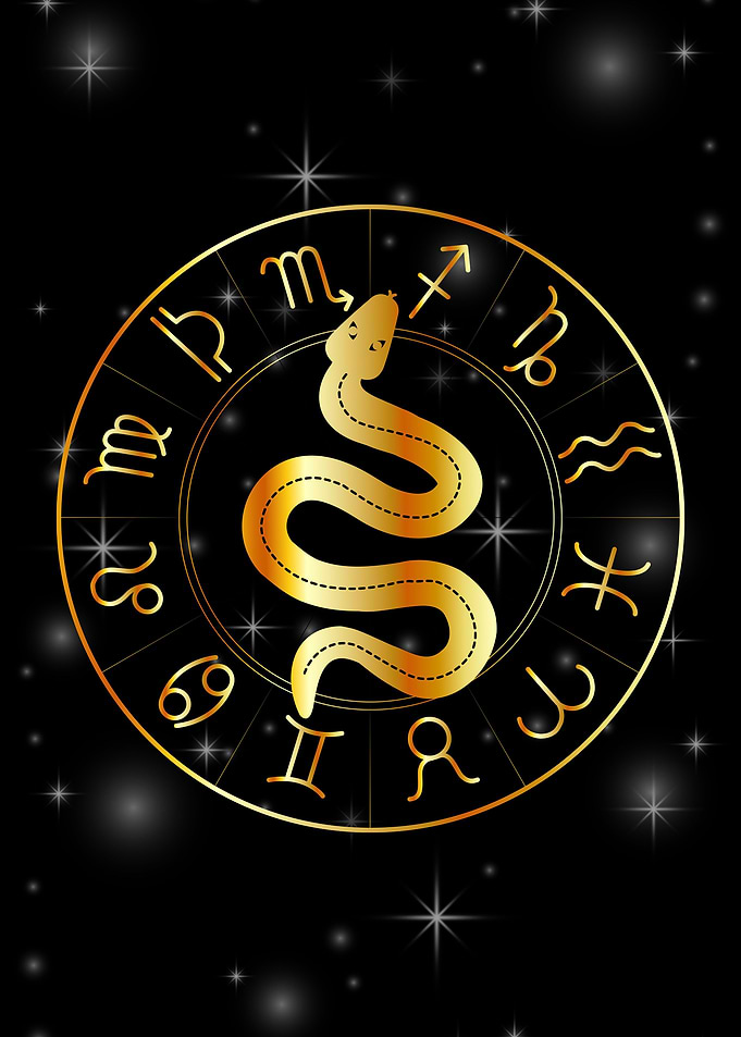 mystic serpentine in gold