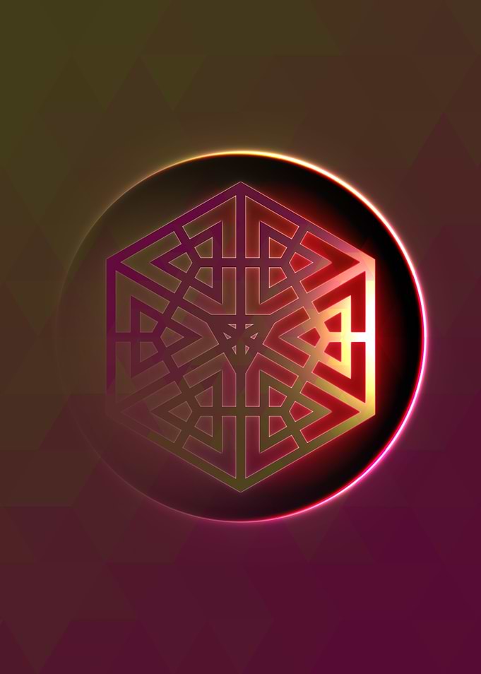 Glowing Glyph Seal Circle