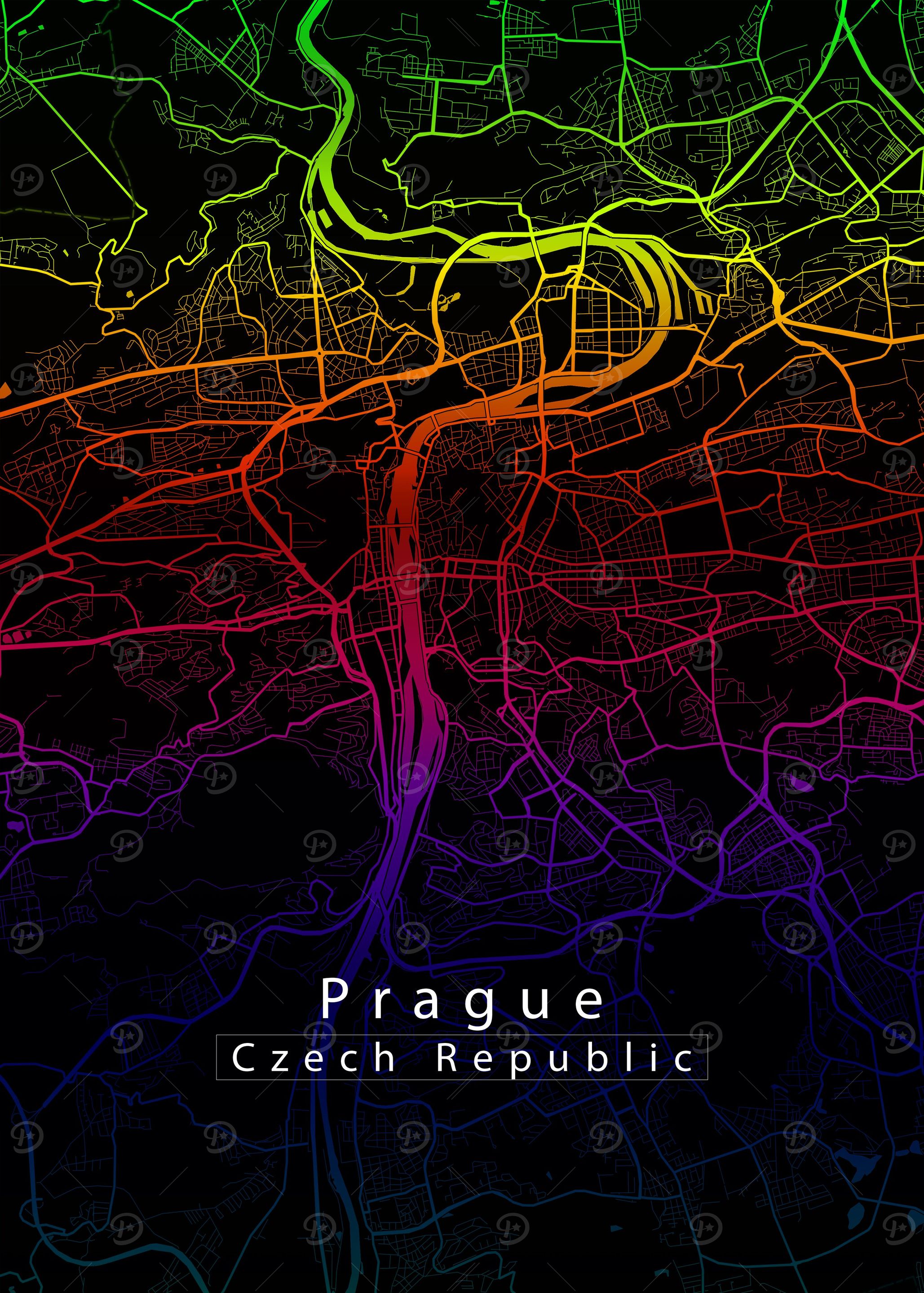 Prague City Map