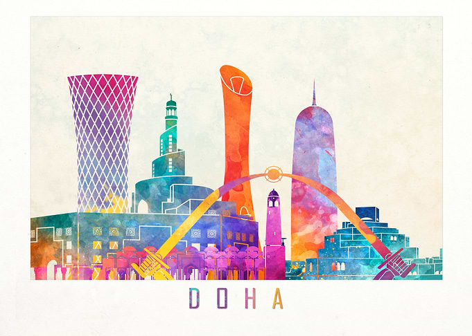 Doha skyline