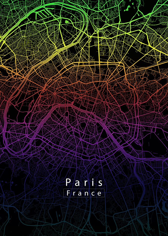 Paris City Map
