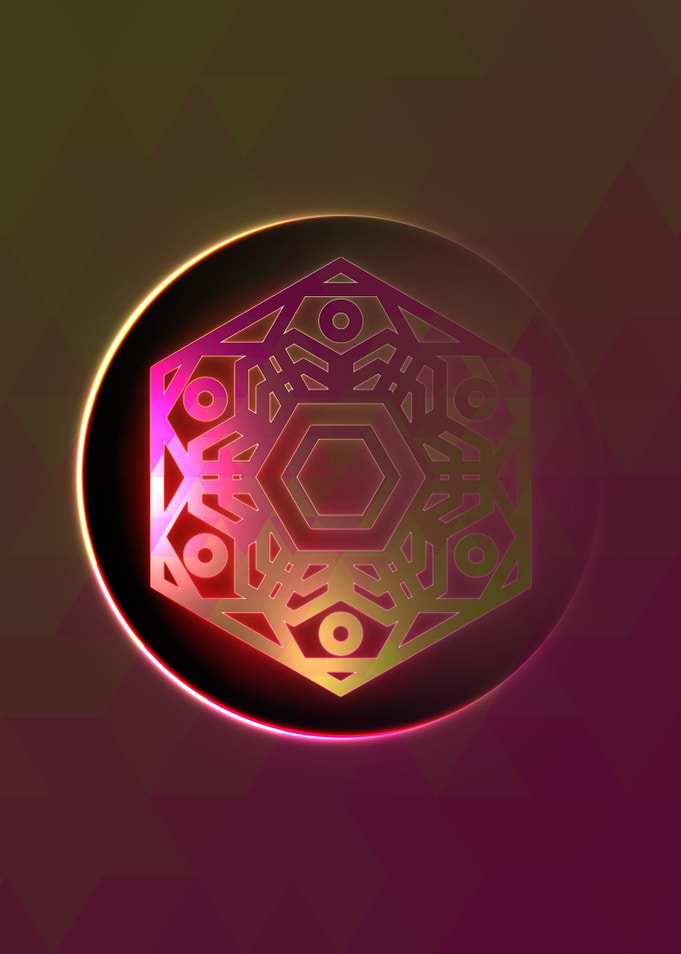 Glowing Glyph Seal Circle