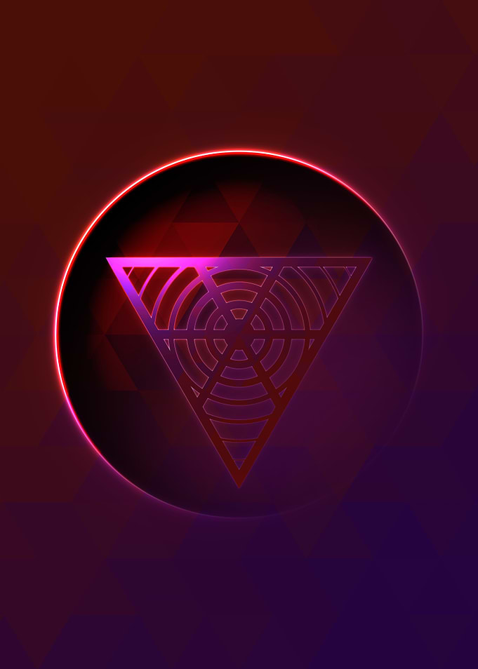 Glowing Glyph Seal Circle