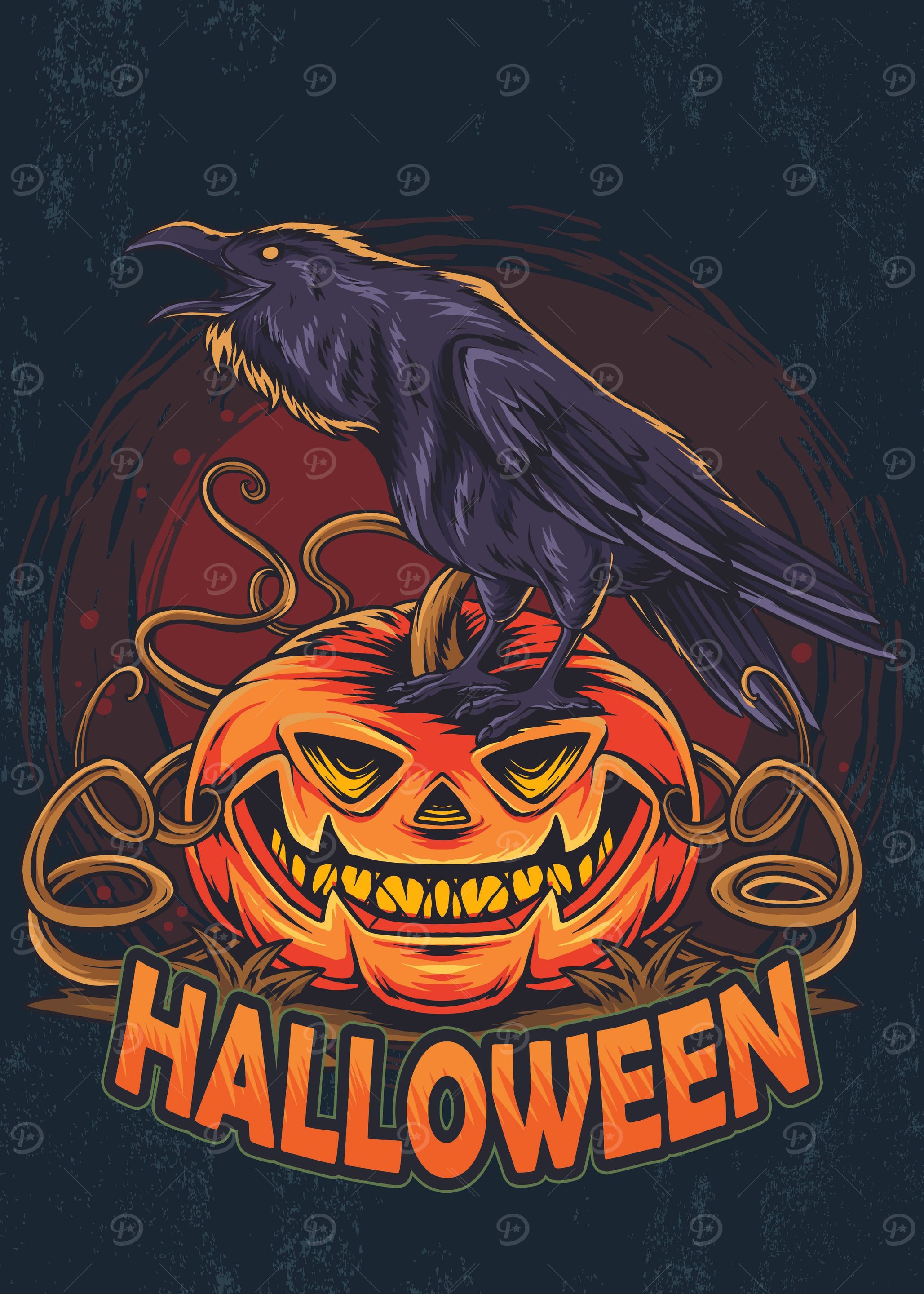 Halloween Crow