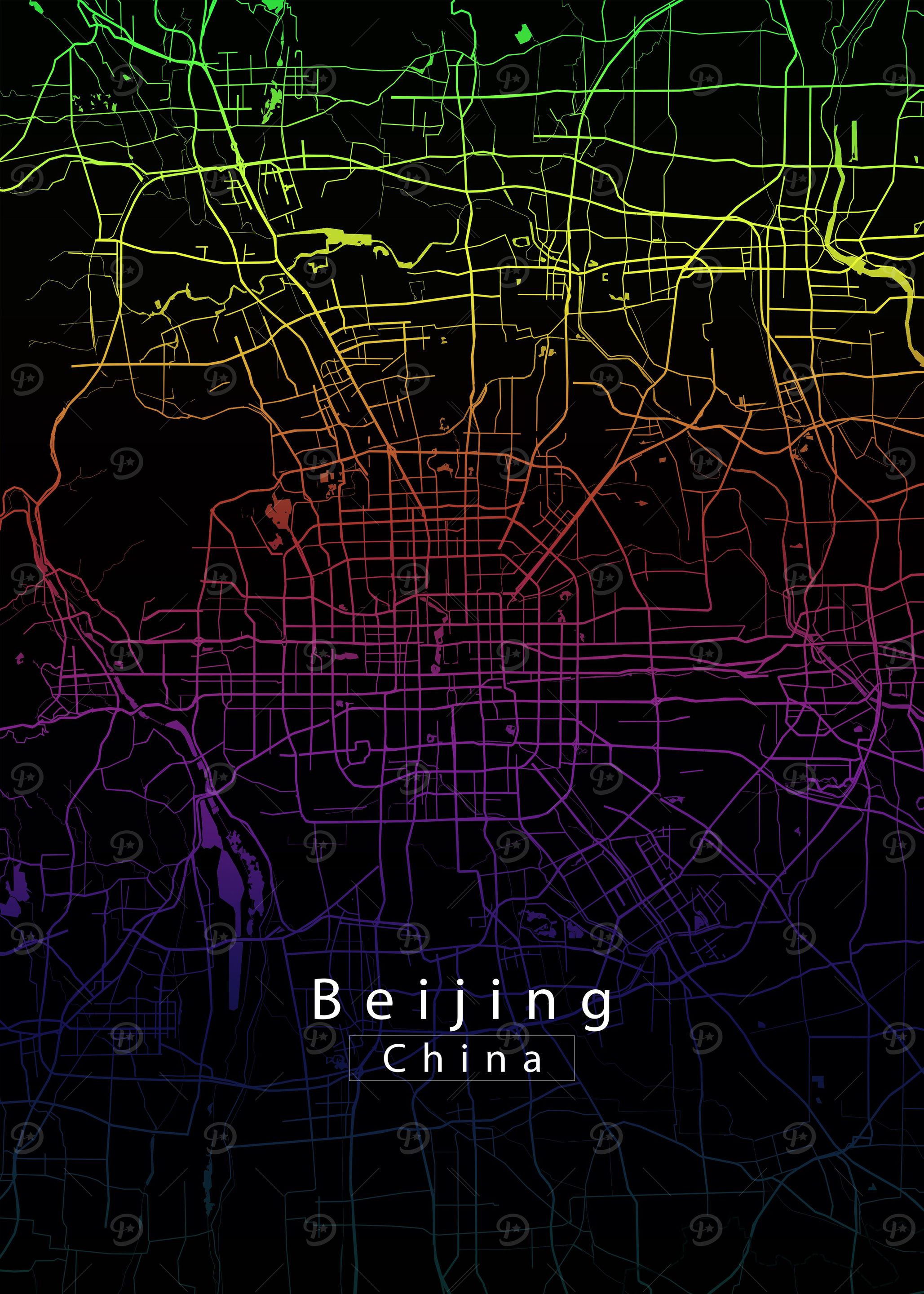 Beijing City Map