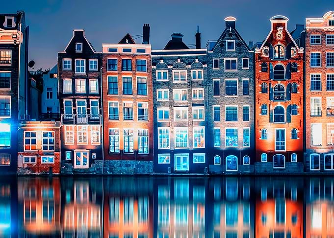 Colorful Damrak