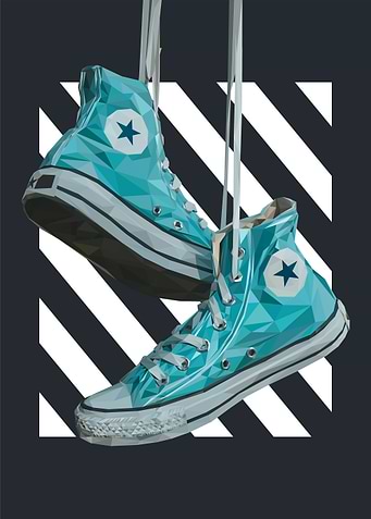 high top sneakers