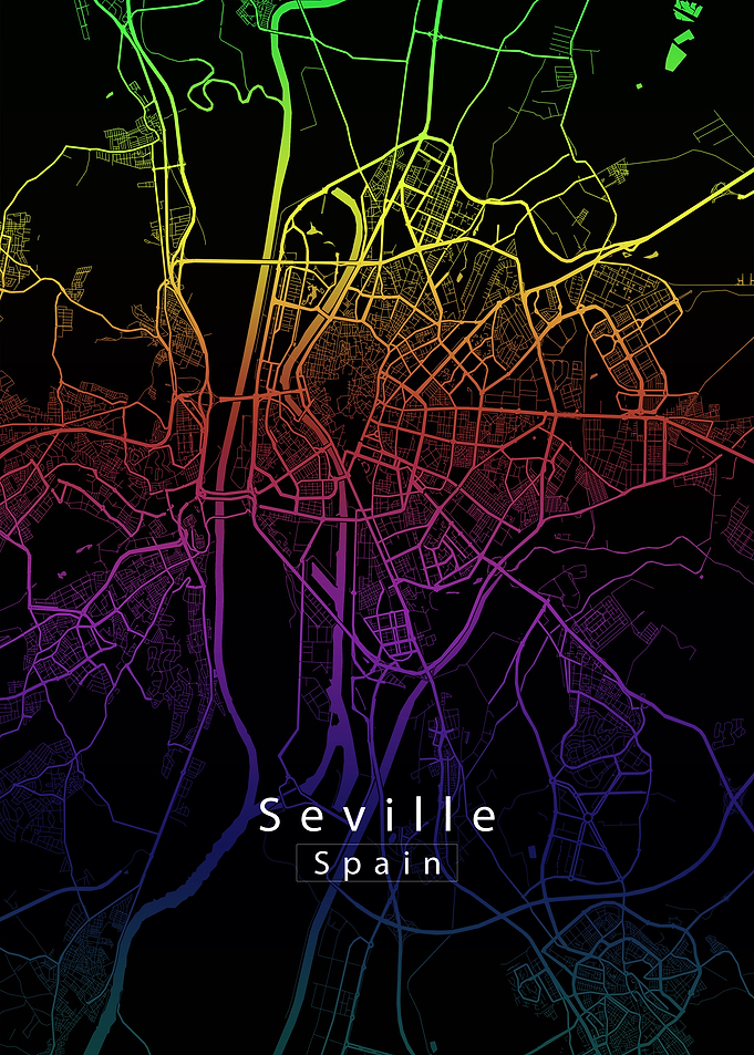 Seville City Map