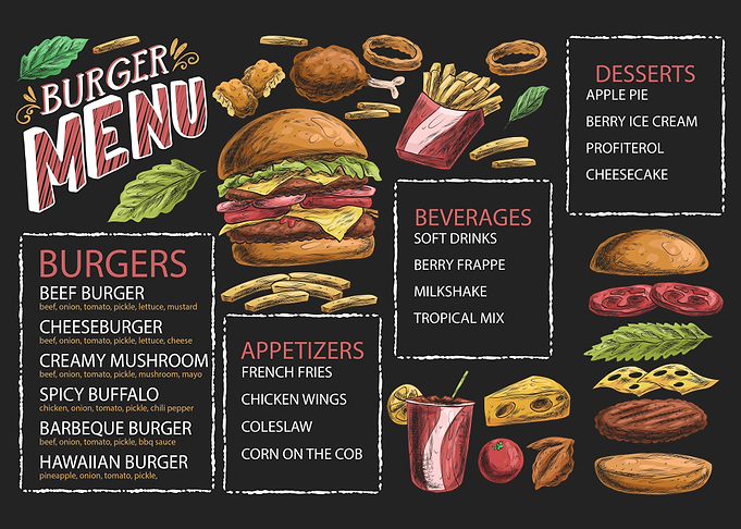 Burger Menu