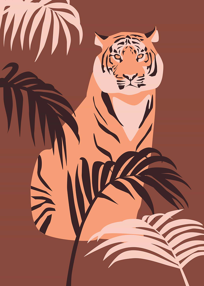 Forest Tiger Wild Animal