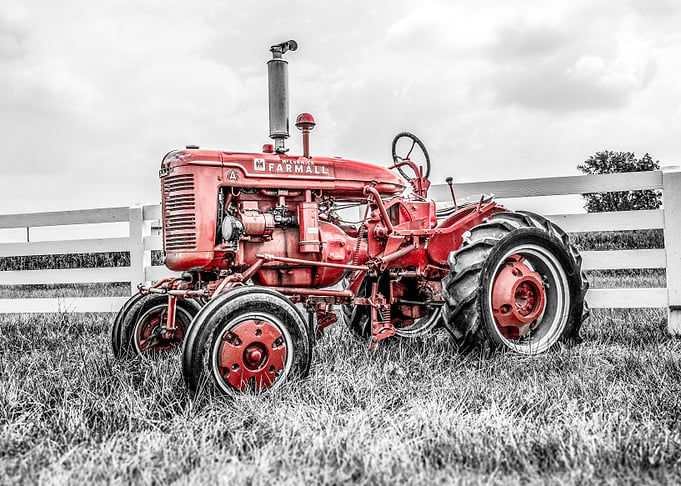 A Tractor Side View