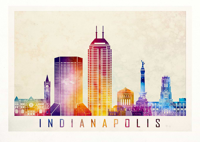 Indianapolis skyline