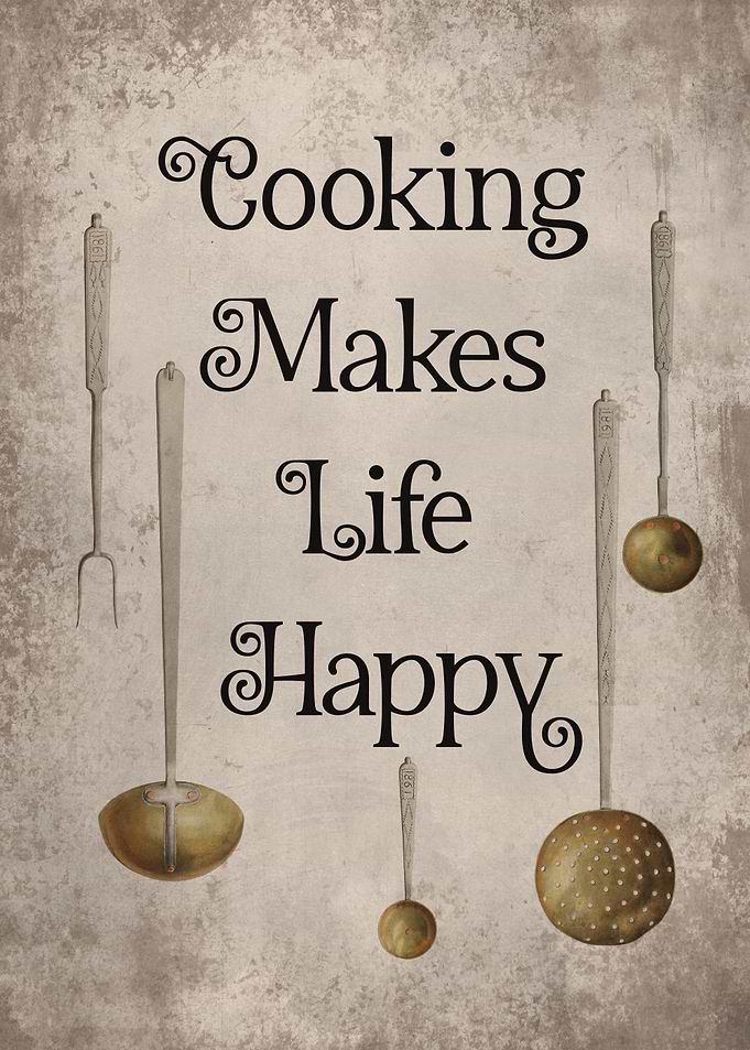Cooking Makes Life Happy