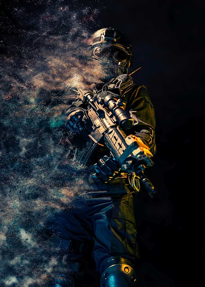 War Game Character Weapon