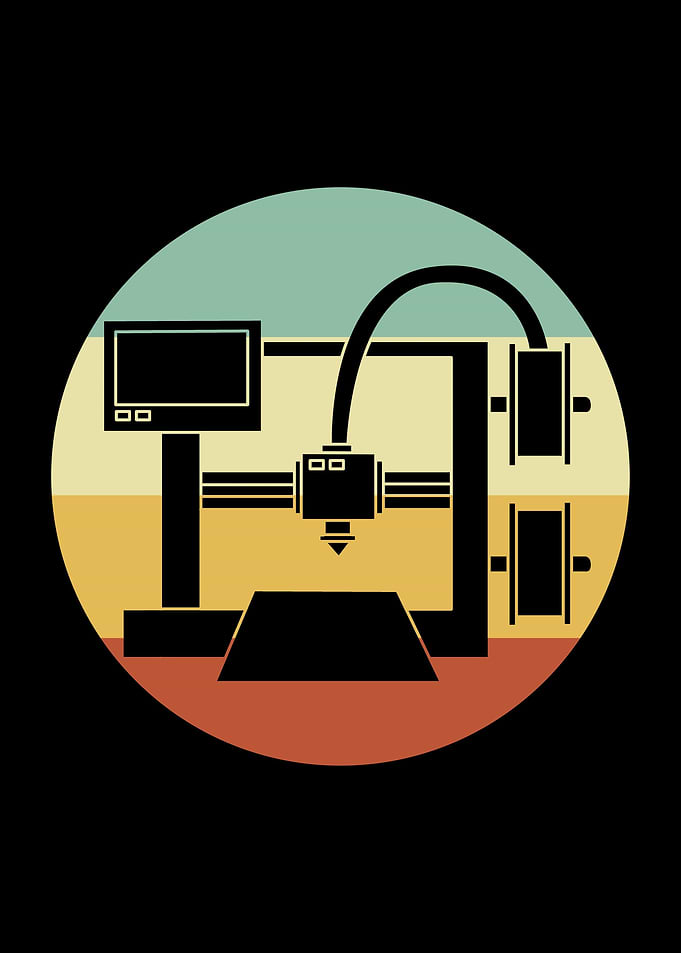 Retro 3D Printer