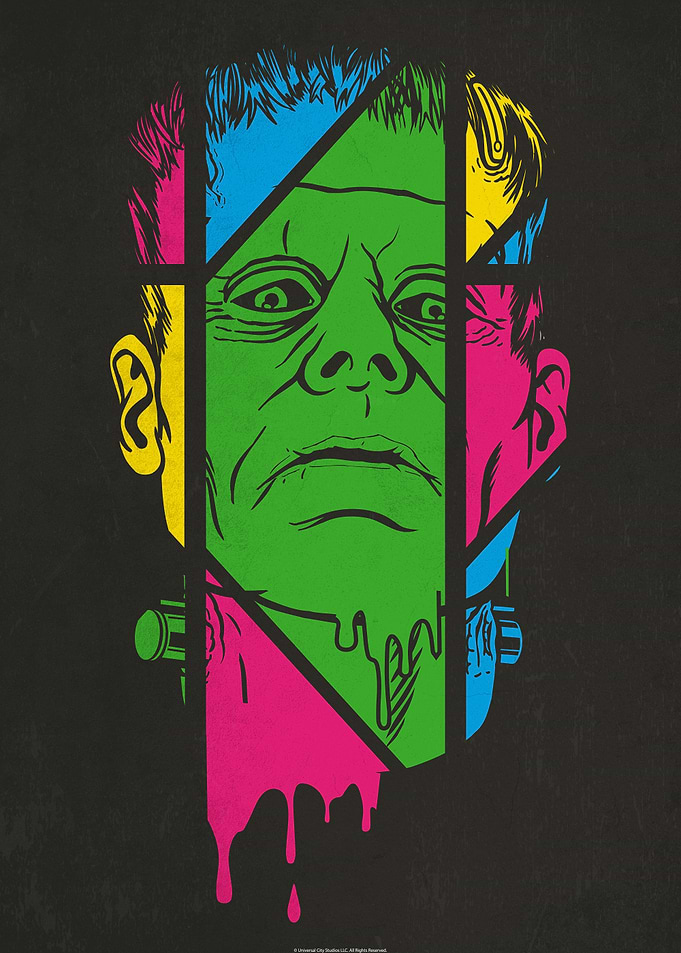 Frankenstein Portrait