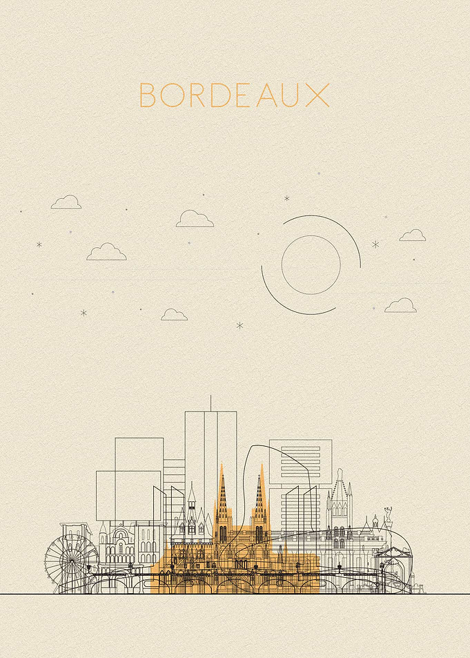 Bordeaux Skyline