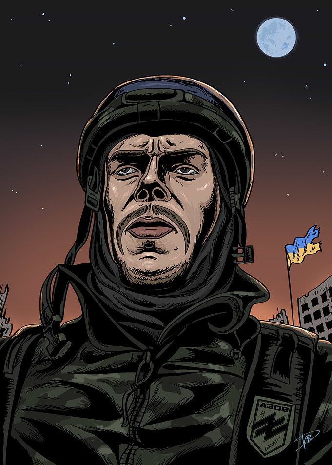 Ukrainian commander
