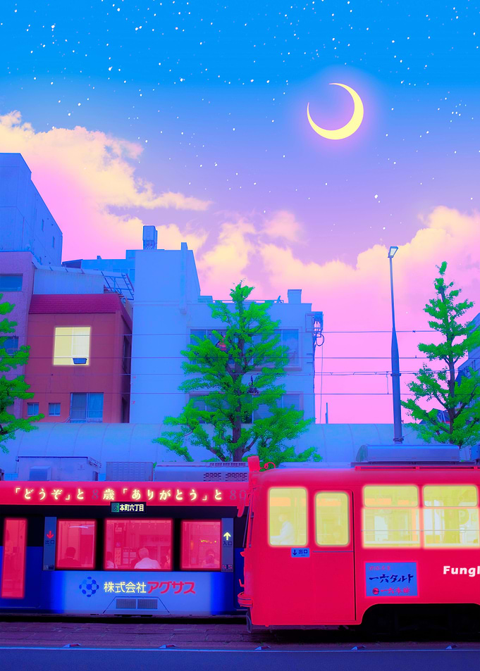Dreamy Night Trains