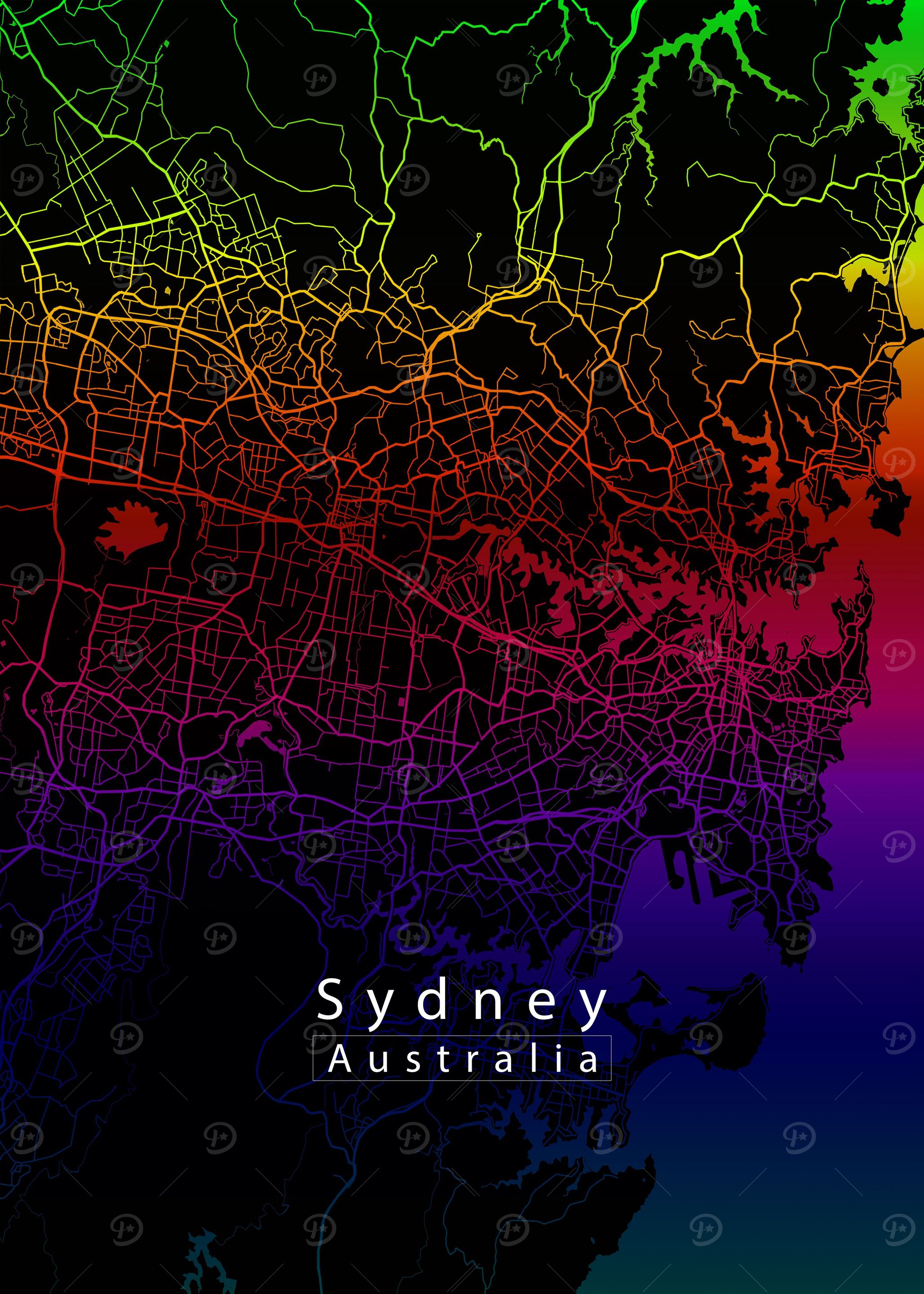 Sydney City Map