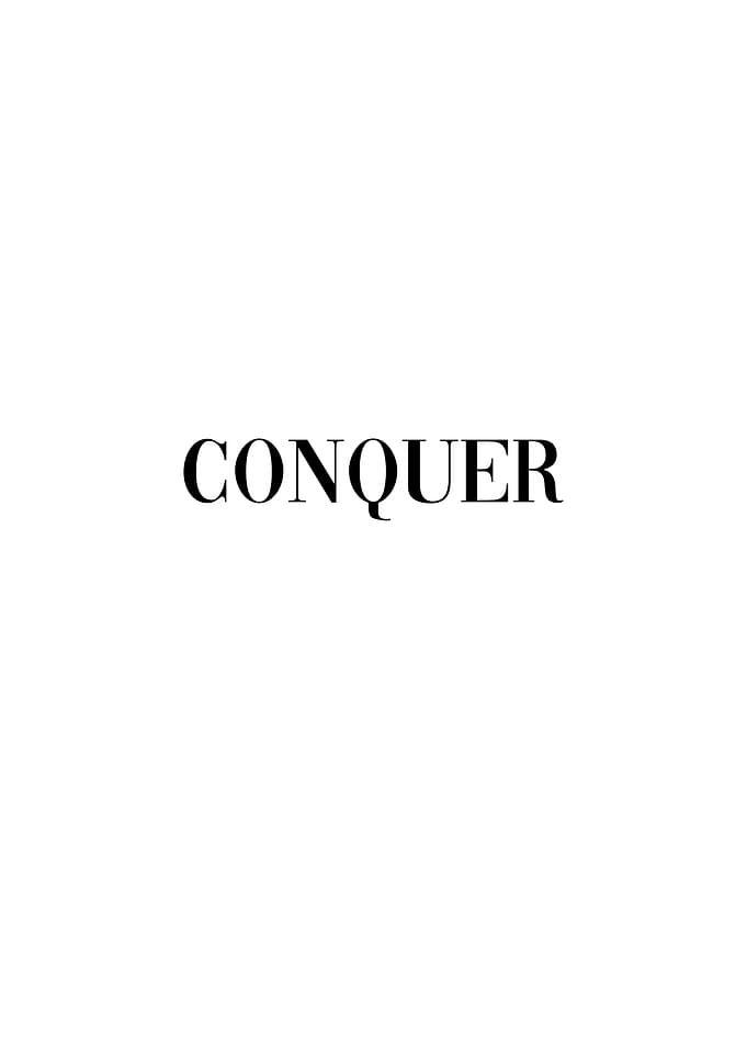 Conquer