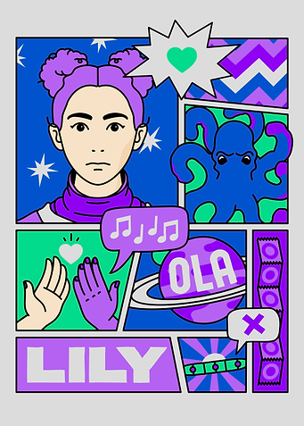 Cosmic Lily
