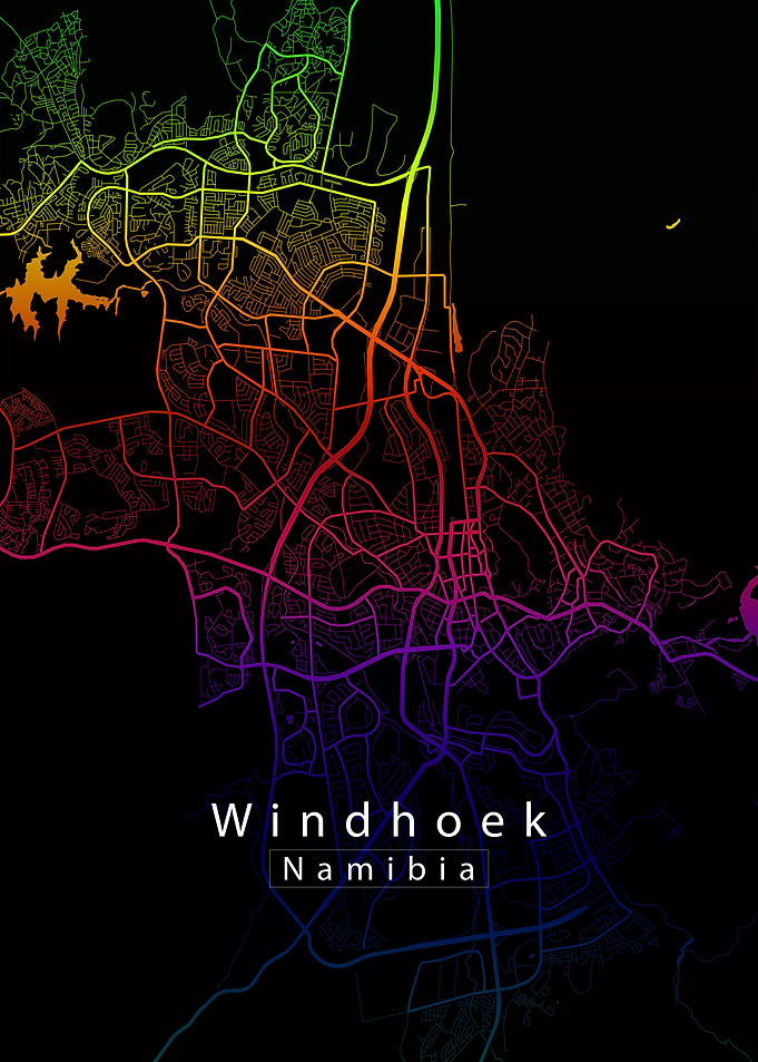 Windhoek City Map