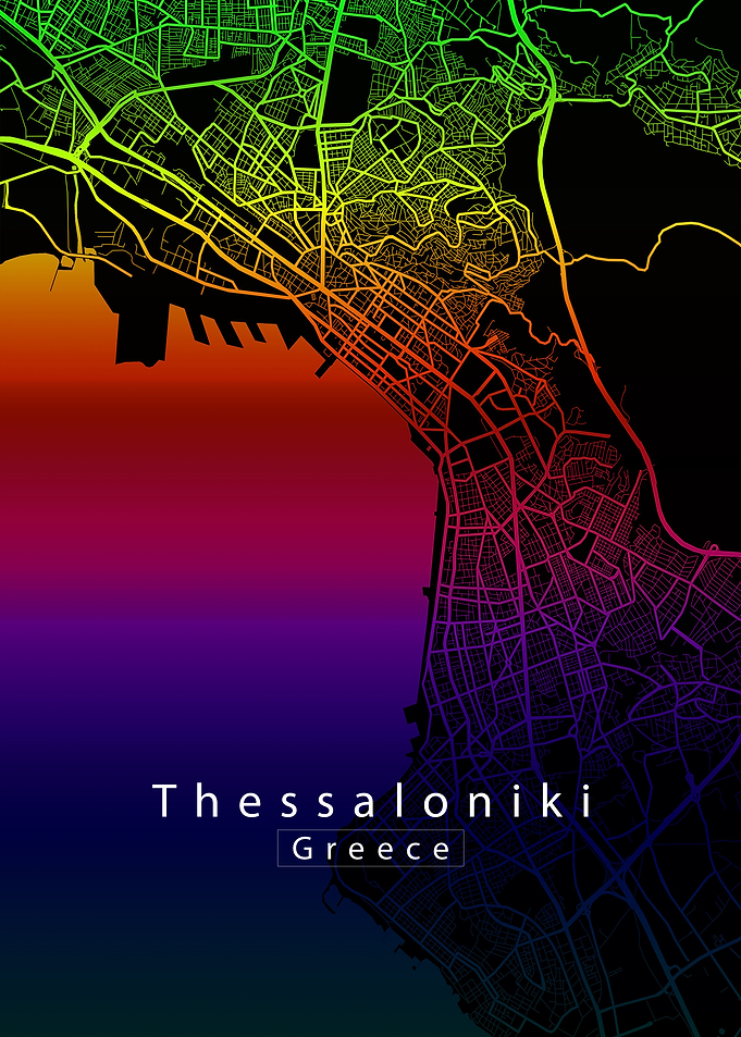 Thessaloniki City Map