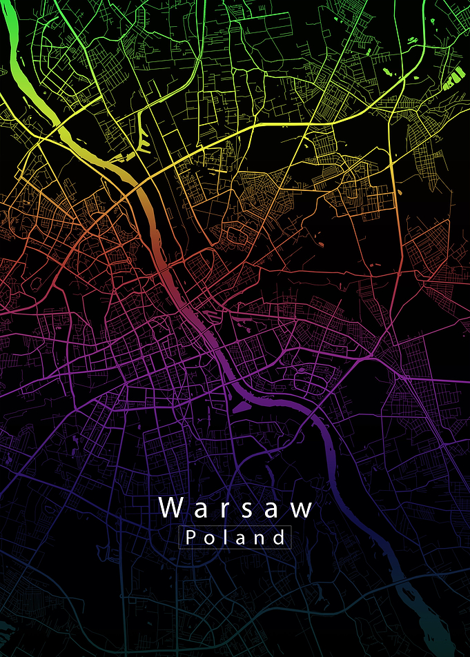 Warsaw City Map