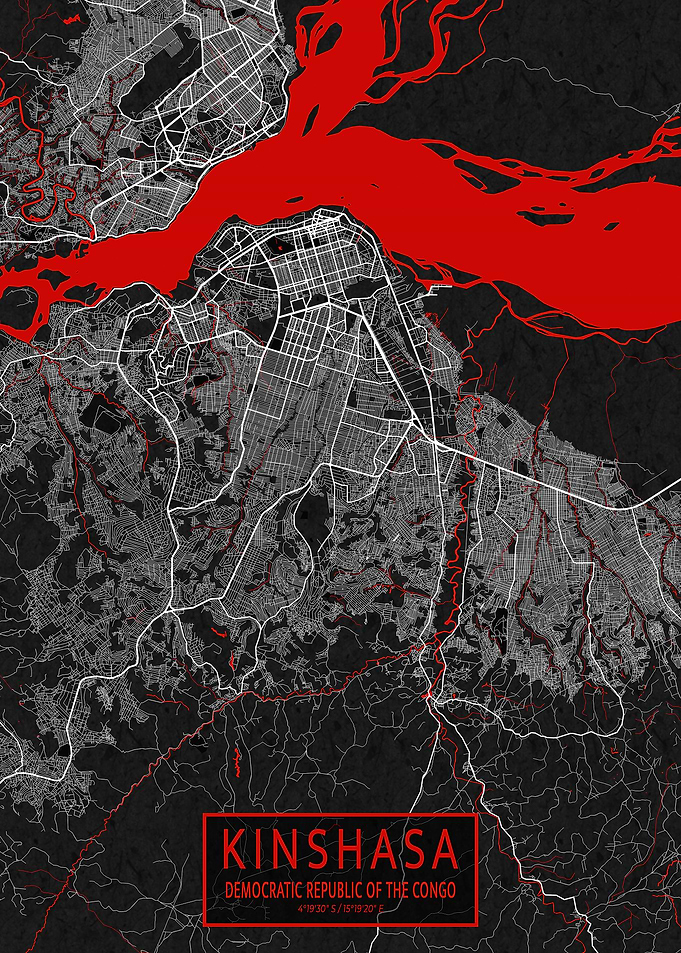 Kinshasa Map Oriental