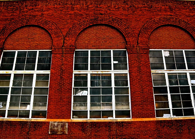 Maine Red Brick Building