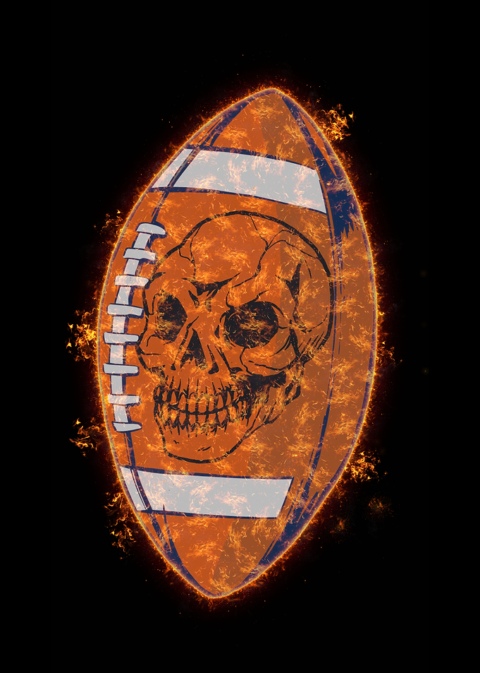 American Football Skull