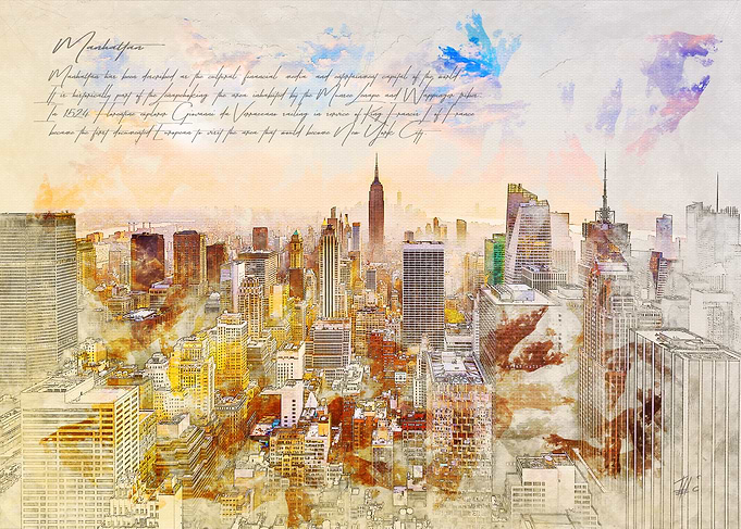 Manhattan and Empire State