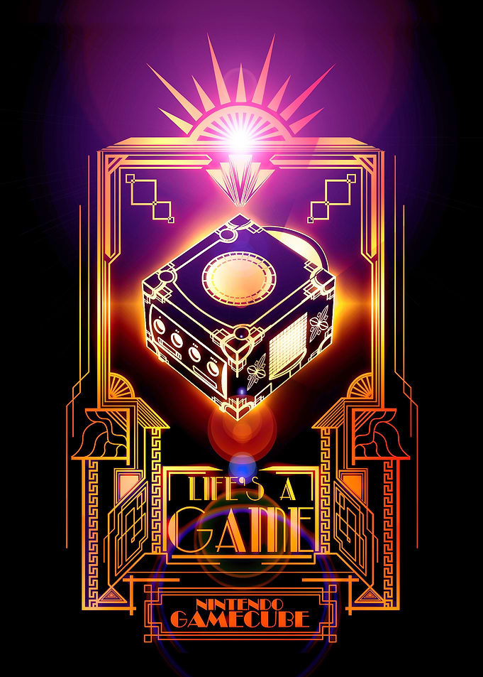 Art Deco Gamecube