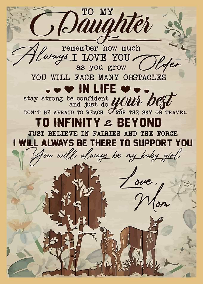 Deer to my daughter