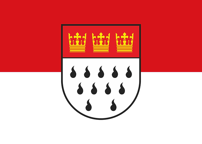 Koln city flag