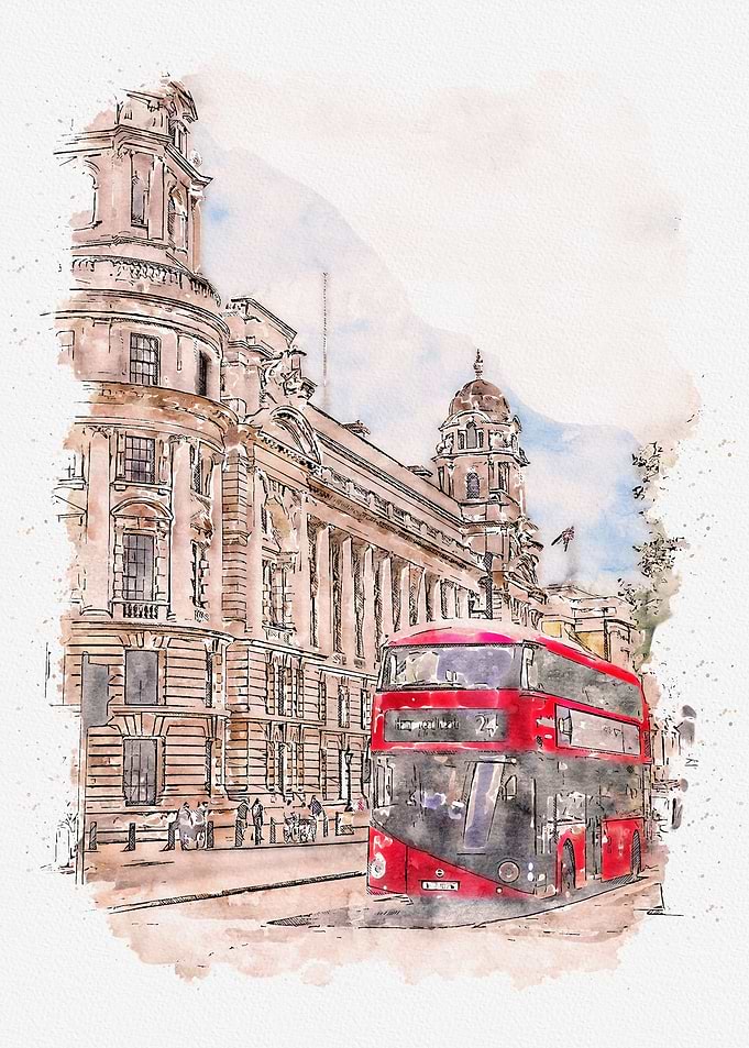 Watercolor London