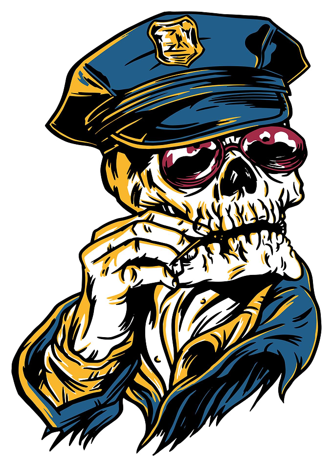 Police skull
