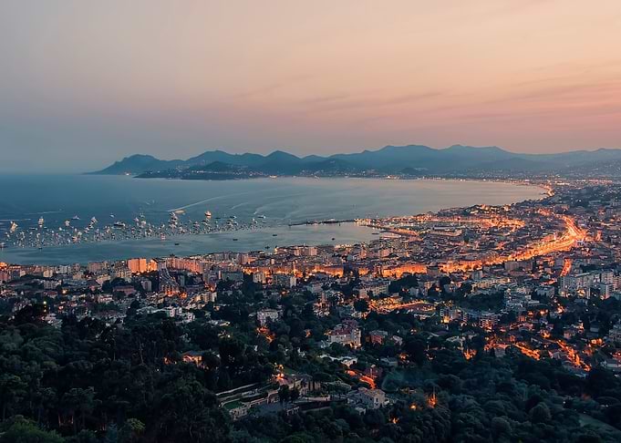 The Bay of Cannes