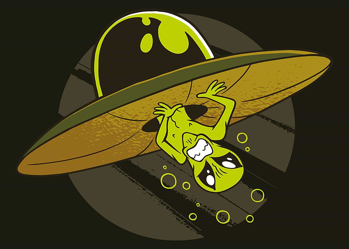 Stuck alien
