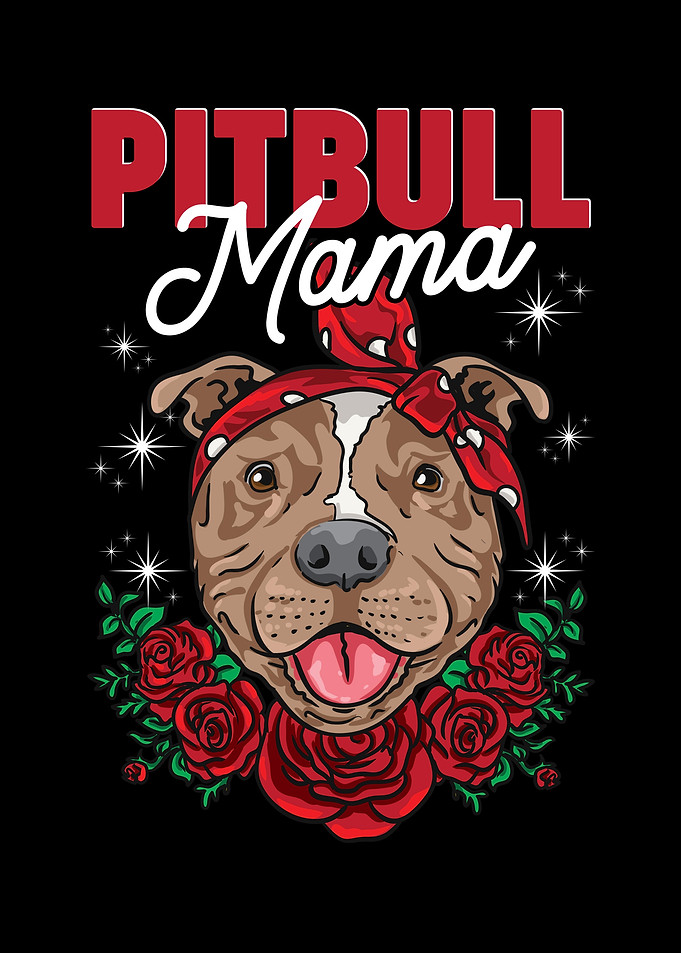Pitbull Mama Flower