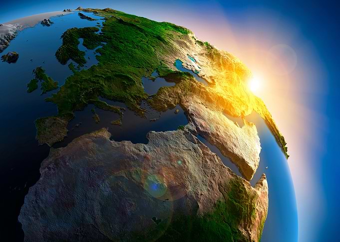 Space Earth Africa Fantasy