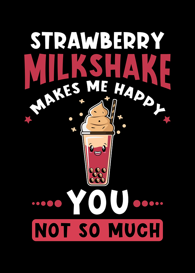 Milkshake Chocolate kawaii