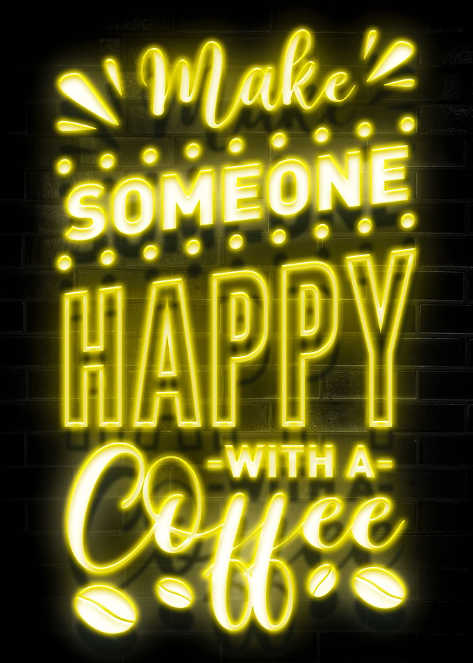 Happy With a Coffee