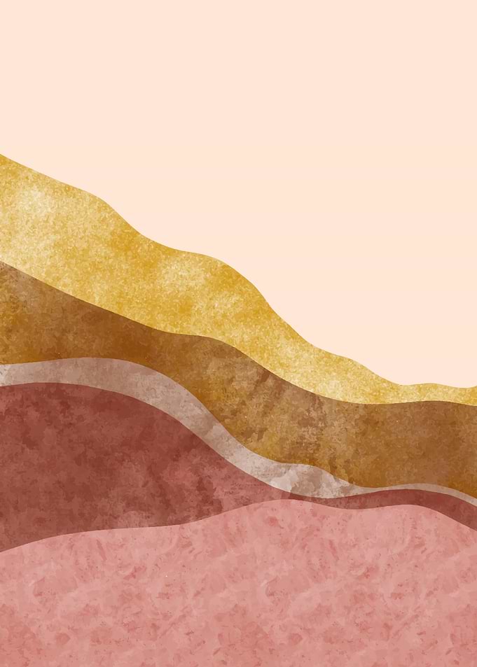 Abstract mountain