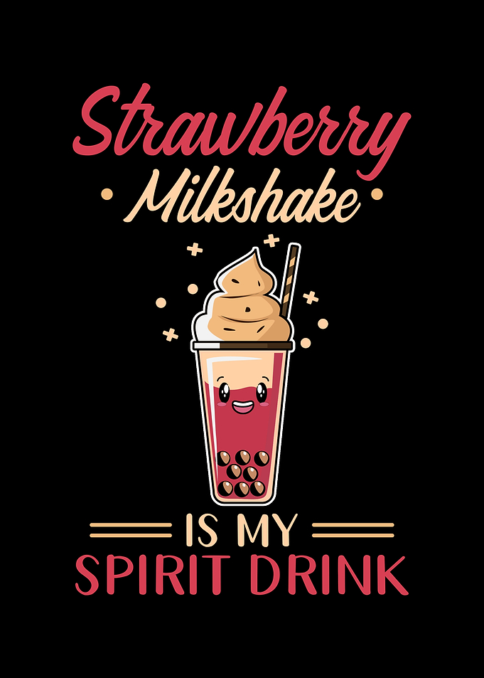 Milkshake Chocolate kawaii