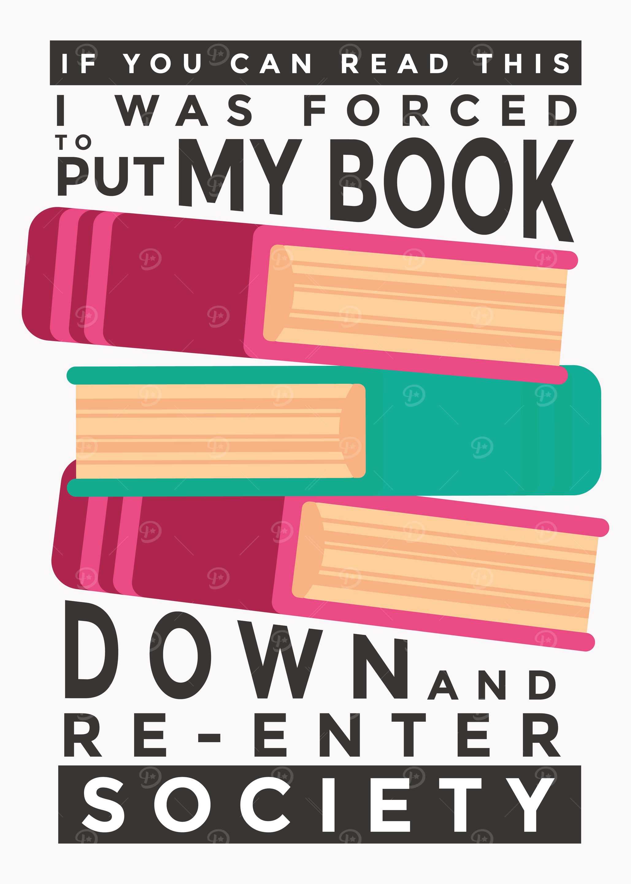 Book down